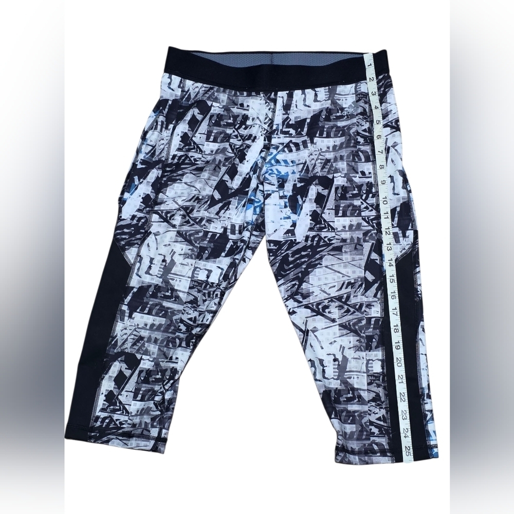 Adidas Techfit Medium Compression Crop Leggings Size Large - Picture 6 of 6